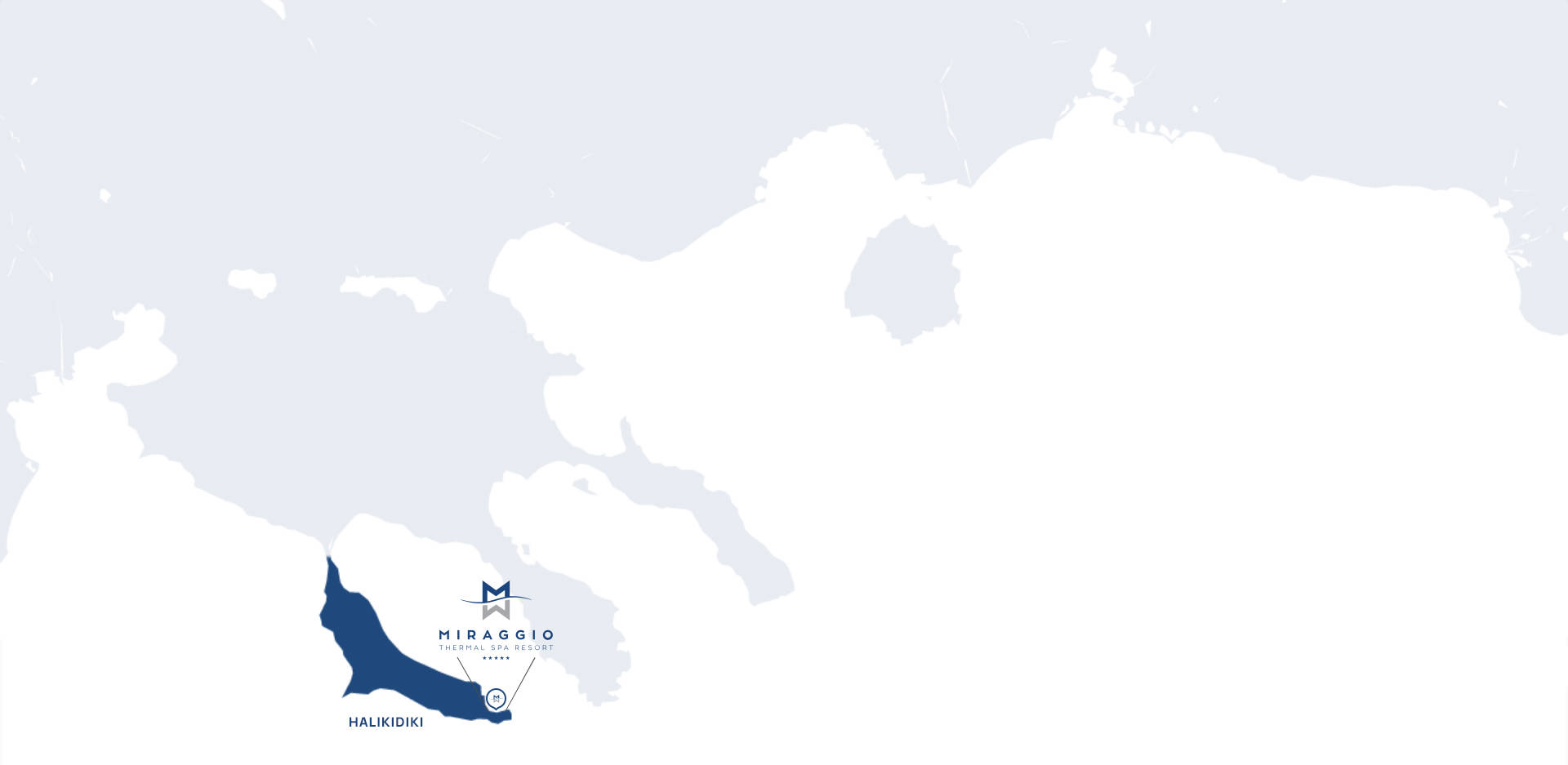 Miraggio Resort map