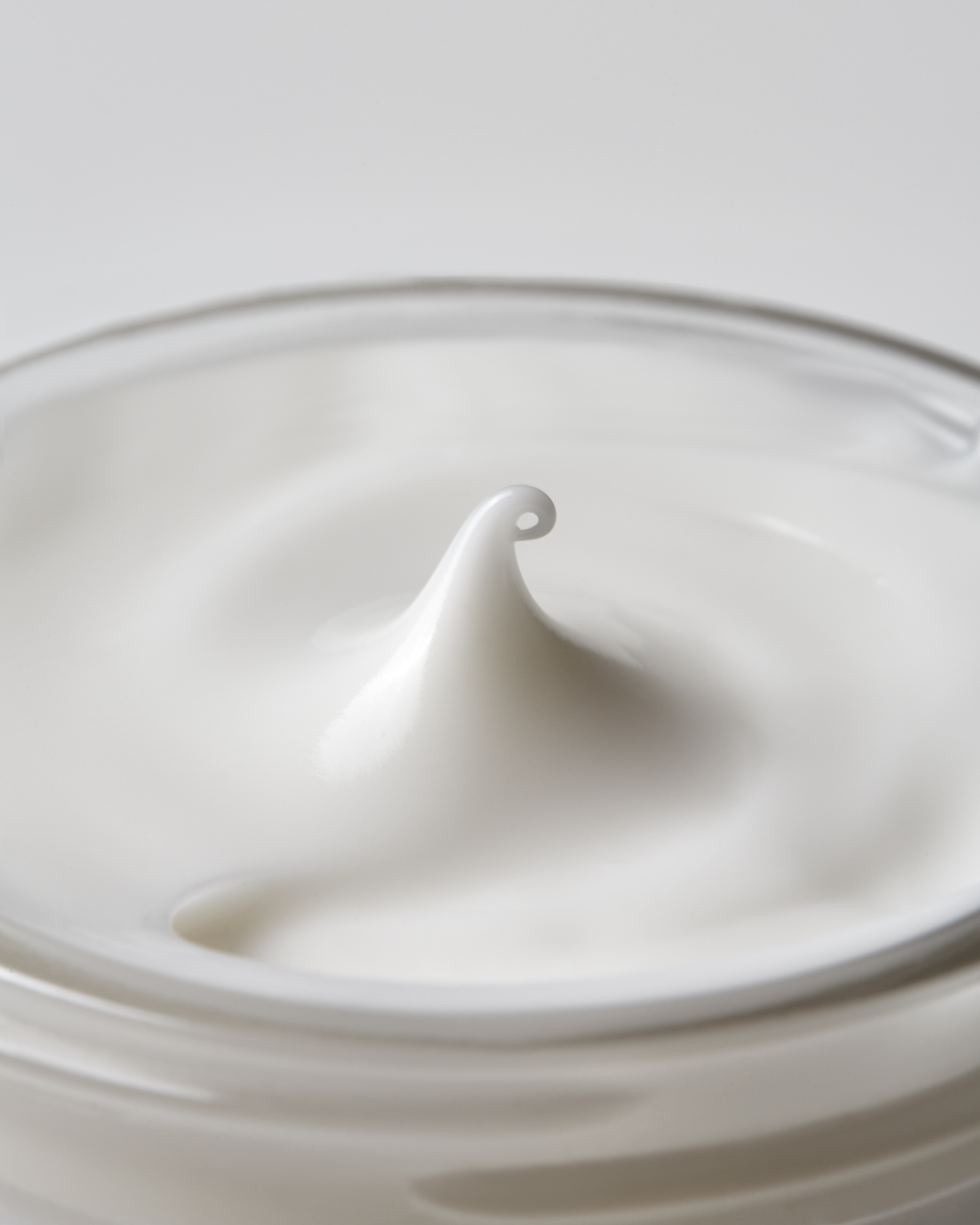 Close up of Dr. Barbara Sturm face cream texture highlighting smooth and rich formula