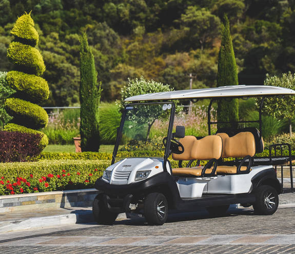Miraggio Resort golf cart