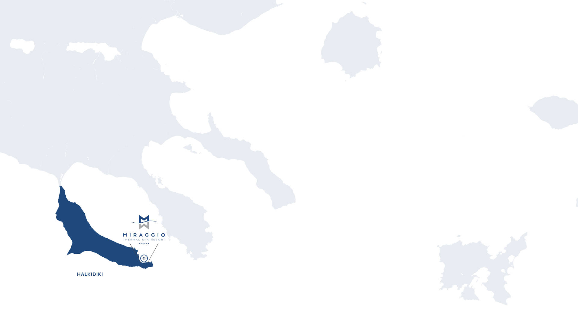 Miraggio Resort map