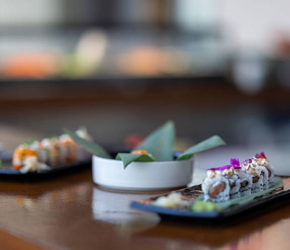 Sushi Bar three dishes