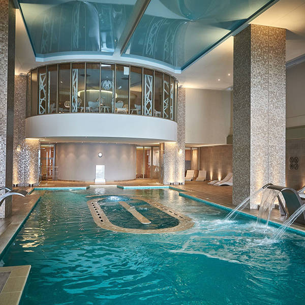 Miraggio Myrthia Thermal Spa indoor pool
