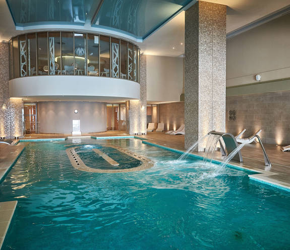 Miraggio Myrthia Thermal Spa indoor pool