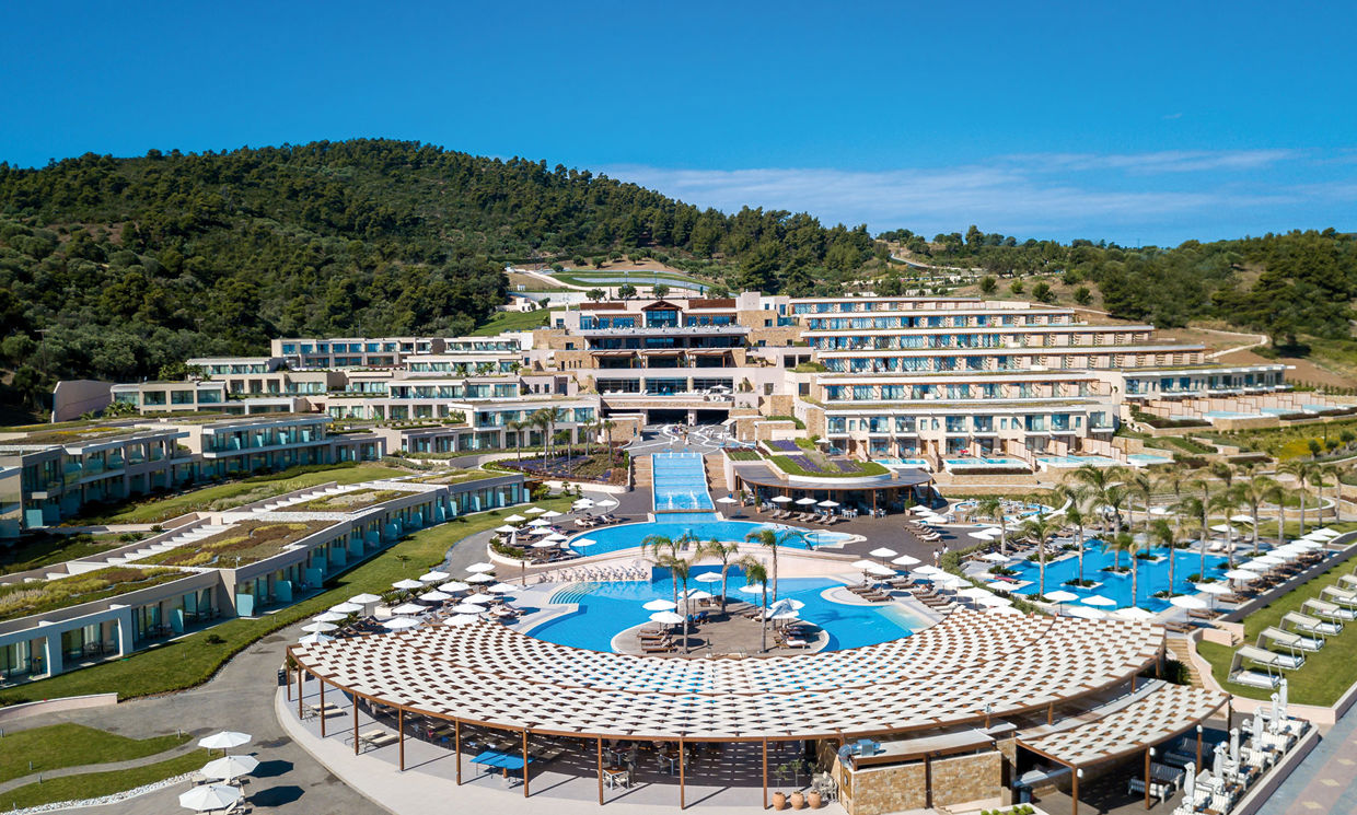 Miraggio Thermal Spa Resort pool in Halkidiki — photo 1