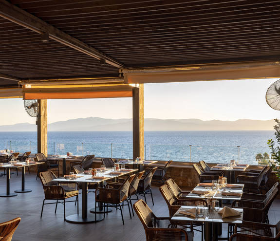 Elia Restaurant balcony area