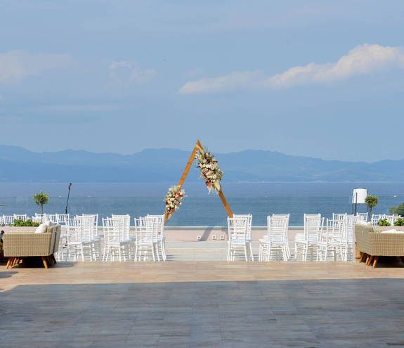 Miraggio Thermal Spa Resort wedding area 
