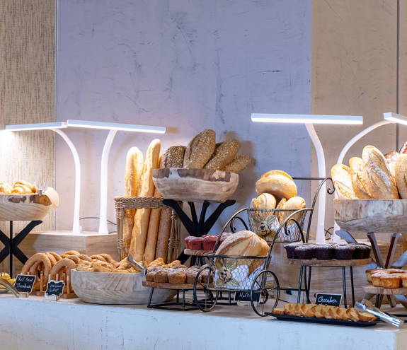 Elia Restaurant bread buffet