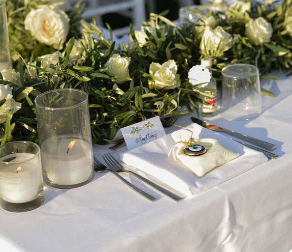 Miraggio Thermal Spa Resort wedding table decorations