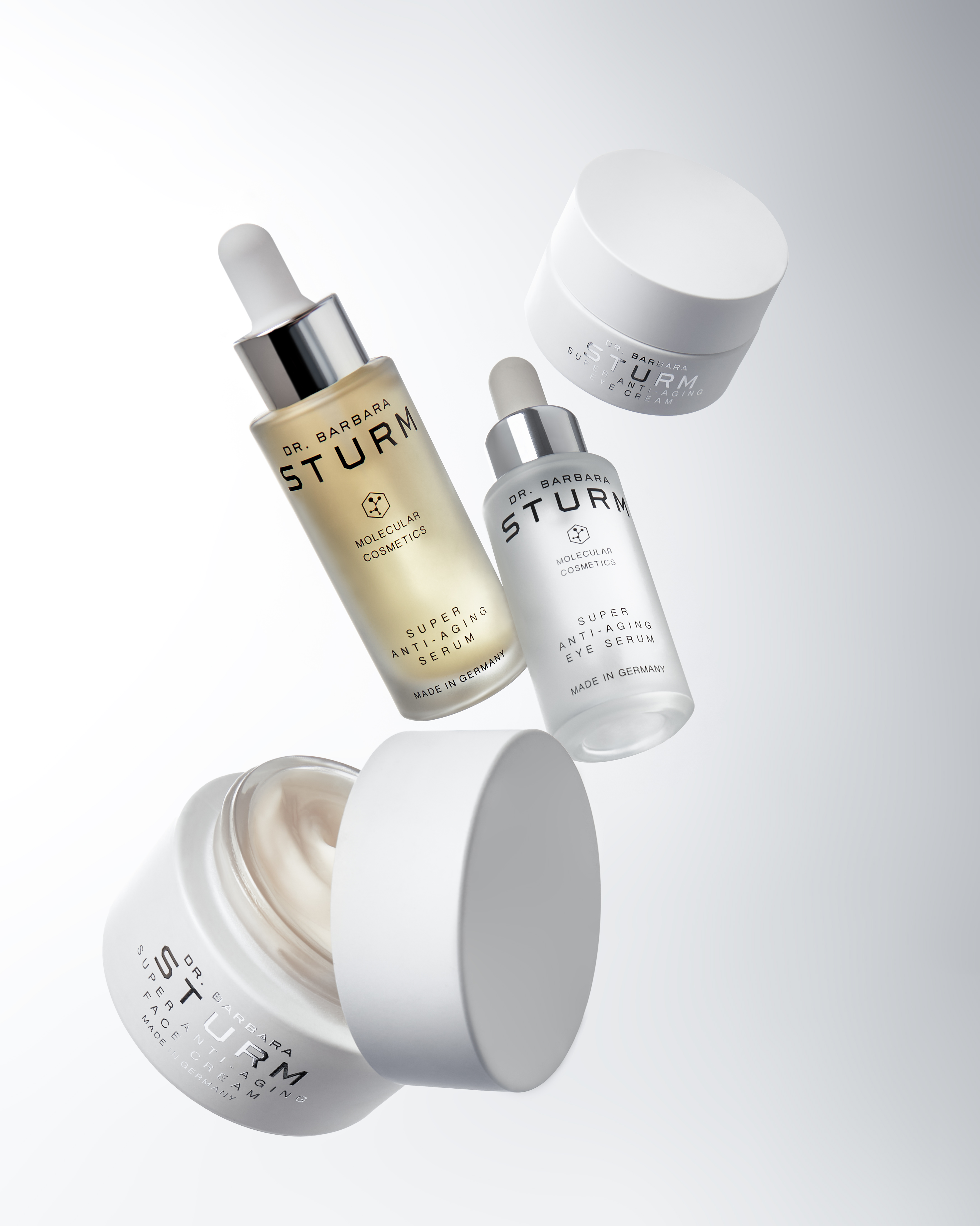 Dr. Barbara Sturm Super anti-aging skincare line with serum and face cream