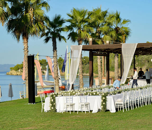 Miraggio Thermal Spa Resort wedding table